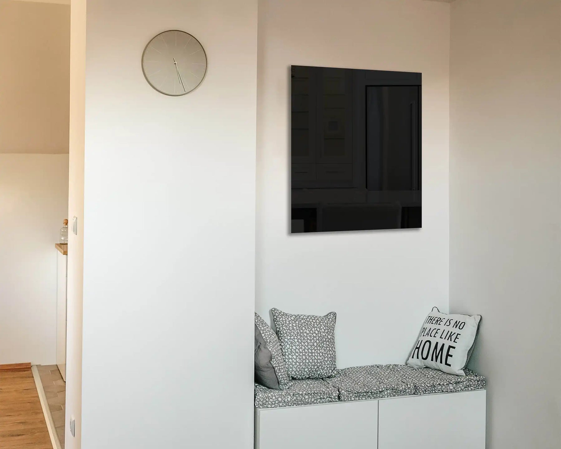 600W ESG Glass Infrared Heating Panel - Black