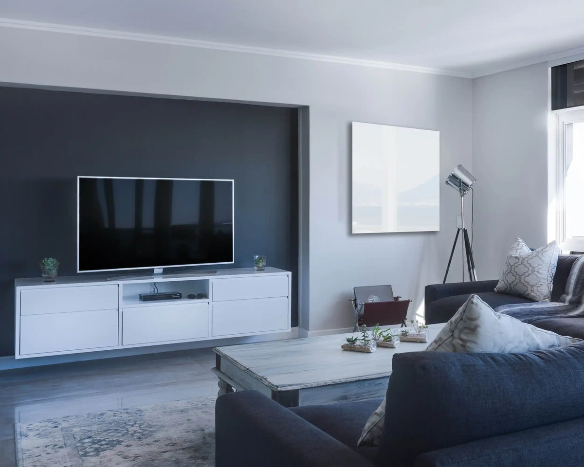 600W ESG Glass Infrared Heating Panel - Frost