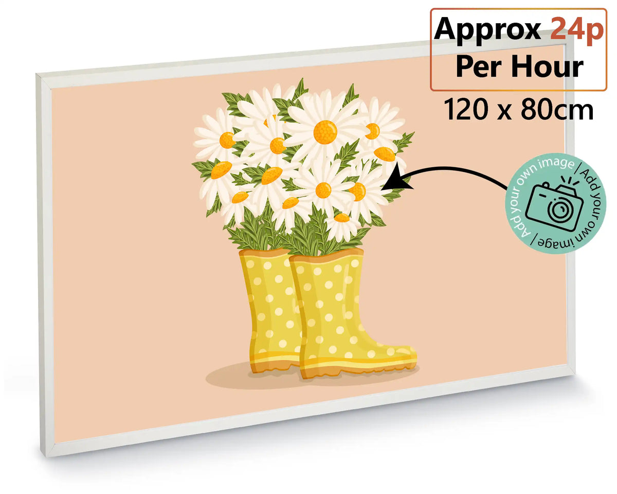 960W Custom Image Infrared Heating Panel - 120 x 80cm