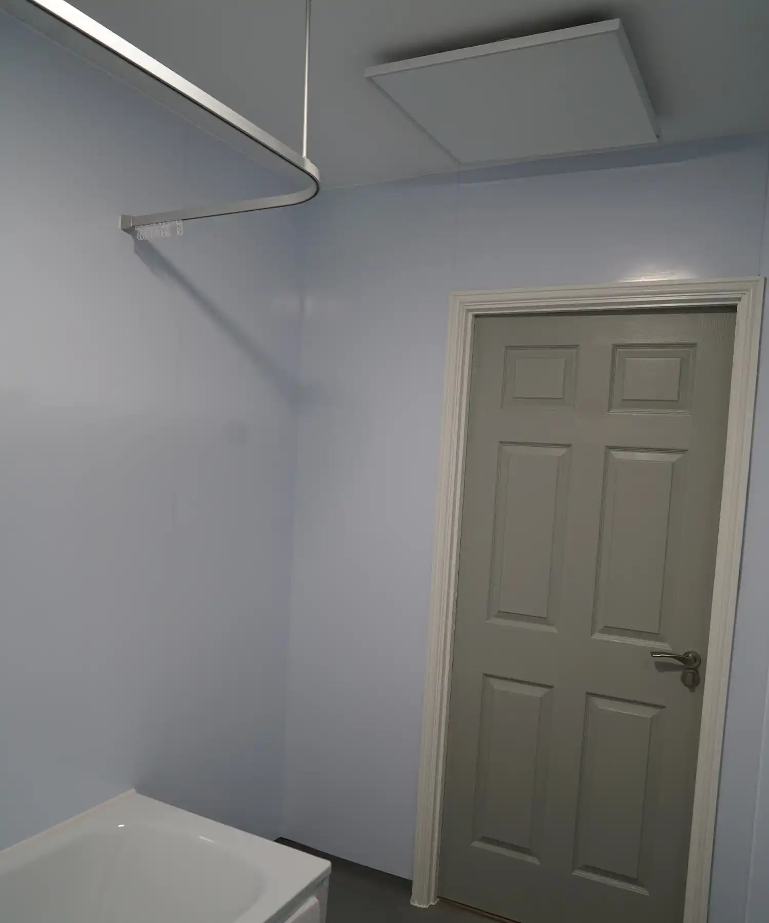 Contemporary room interior featuring Kiasa infrared heater for energy-efficient warmth and comfort