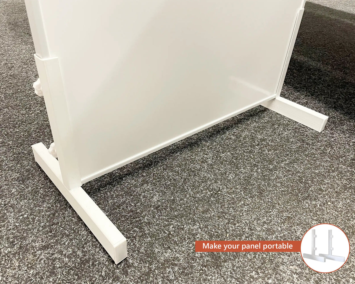 KIASA 800W Infrared Heating panel - Freestanding/portable T-feet Stand Stand