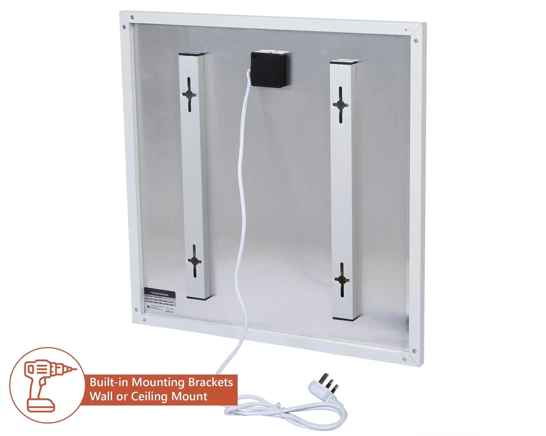 600W Smart Wi-Fi Infrared Heating Panel - Grade A - 100cm x 60cm