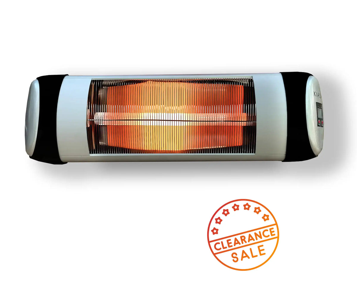 1500W Patio Heater Bar + Remote and Timer