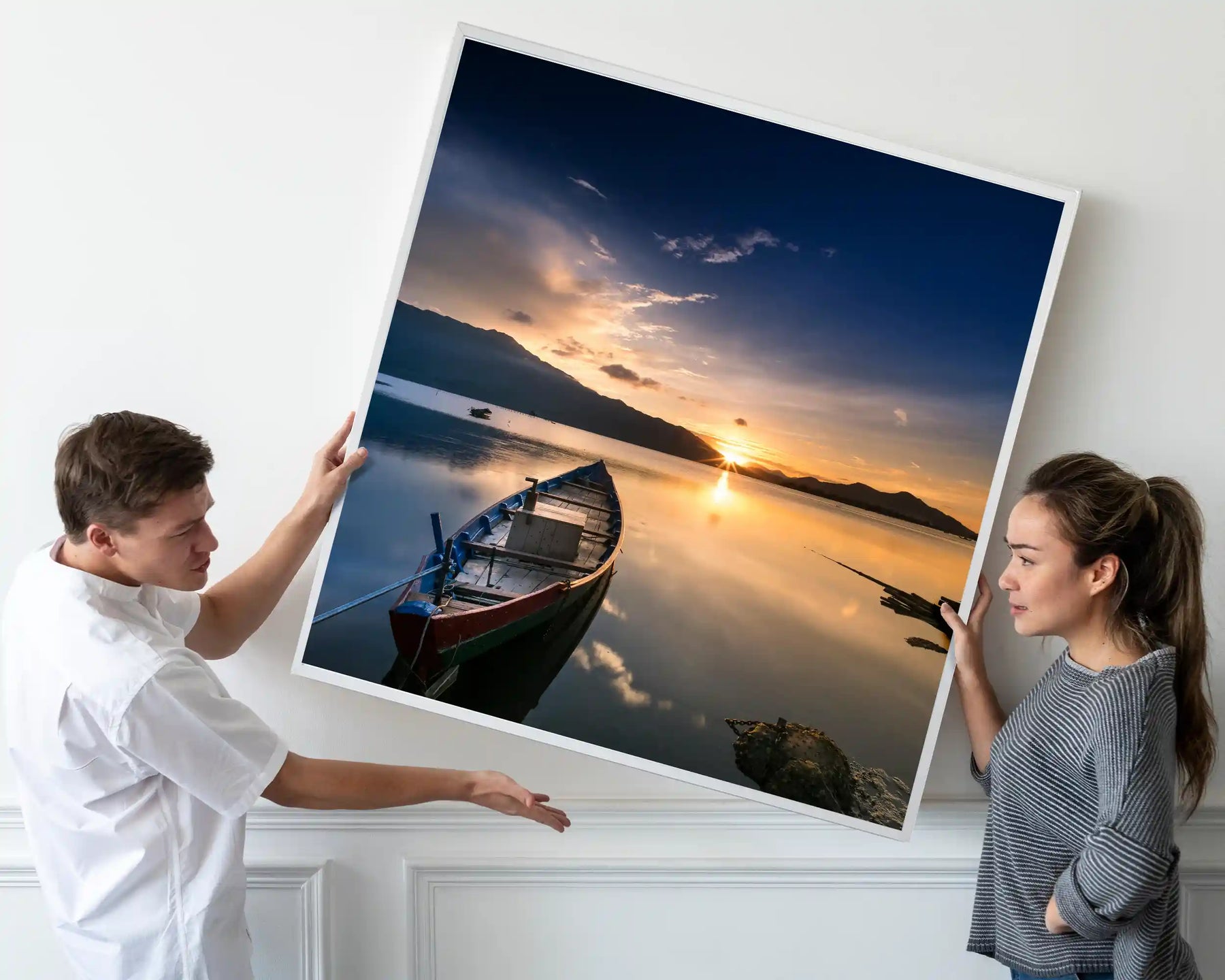 960W Custom Image - Smart Wi-Fi Infrared Heating Panel - 120 x 80cm