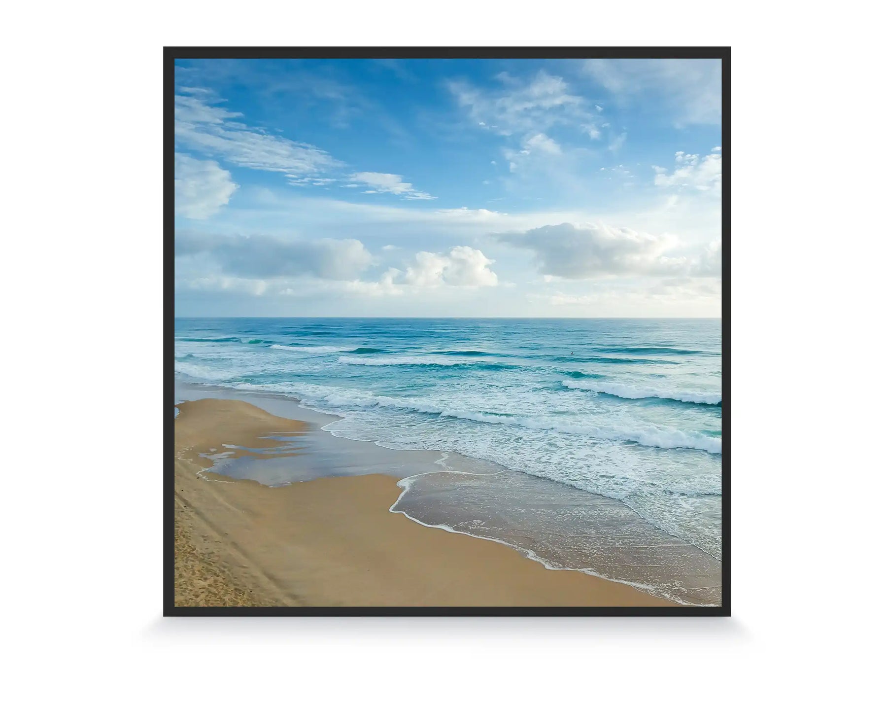 Smart 350w Picture IR Panel - Sandy Beach - 60cm x 60cm