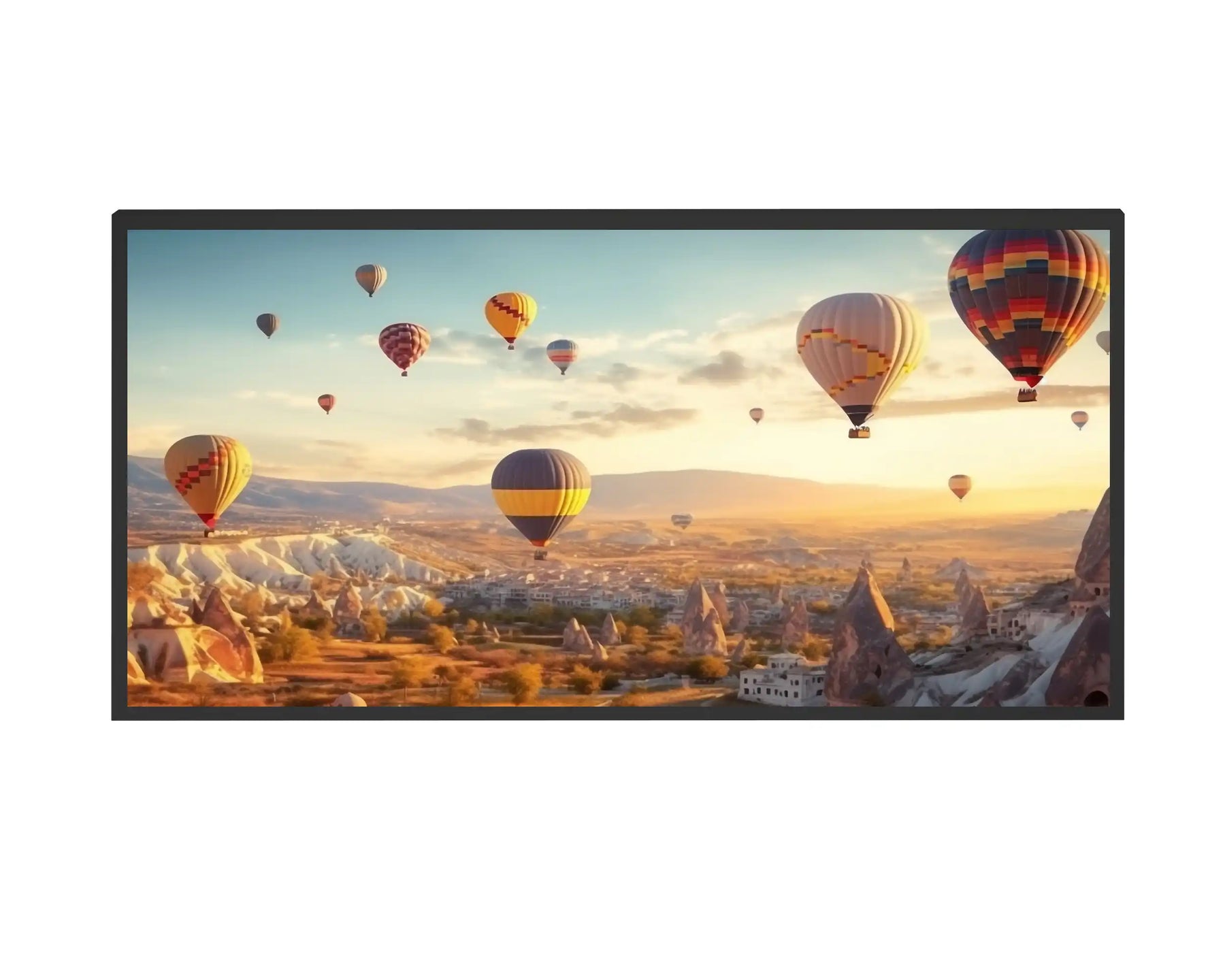 600w Picture IR Panel - Hot Air Balloon - 100cm x 60cm