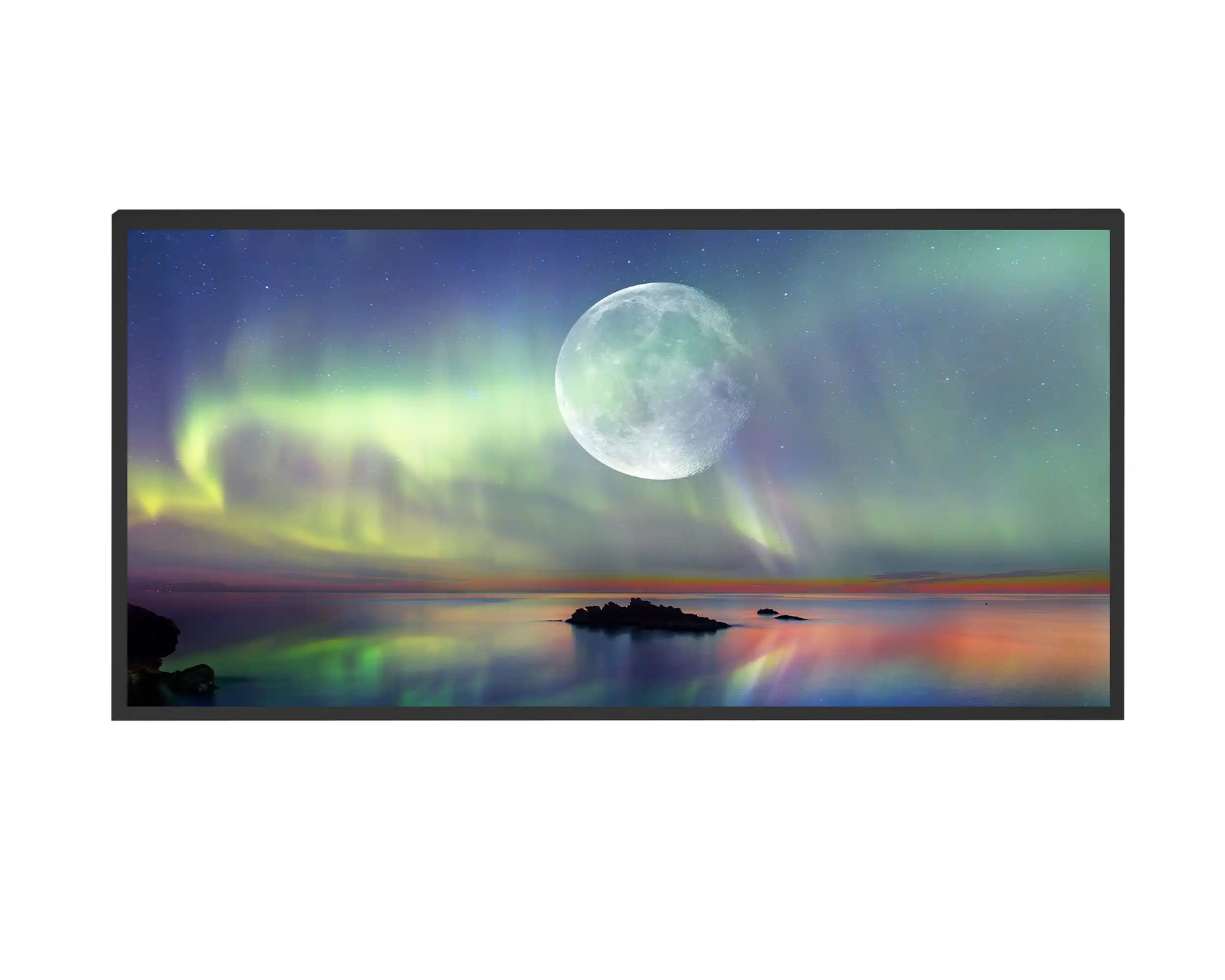 Smart 600w Picture IR Panel - Moon - 100cm x 60cm