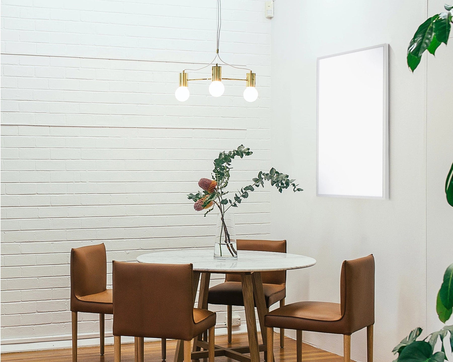 Kiasa 600w Infrared Panel - 100cm x 60cm - Wall Mounted in Dining room