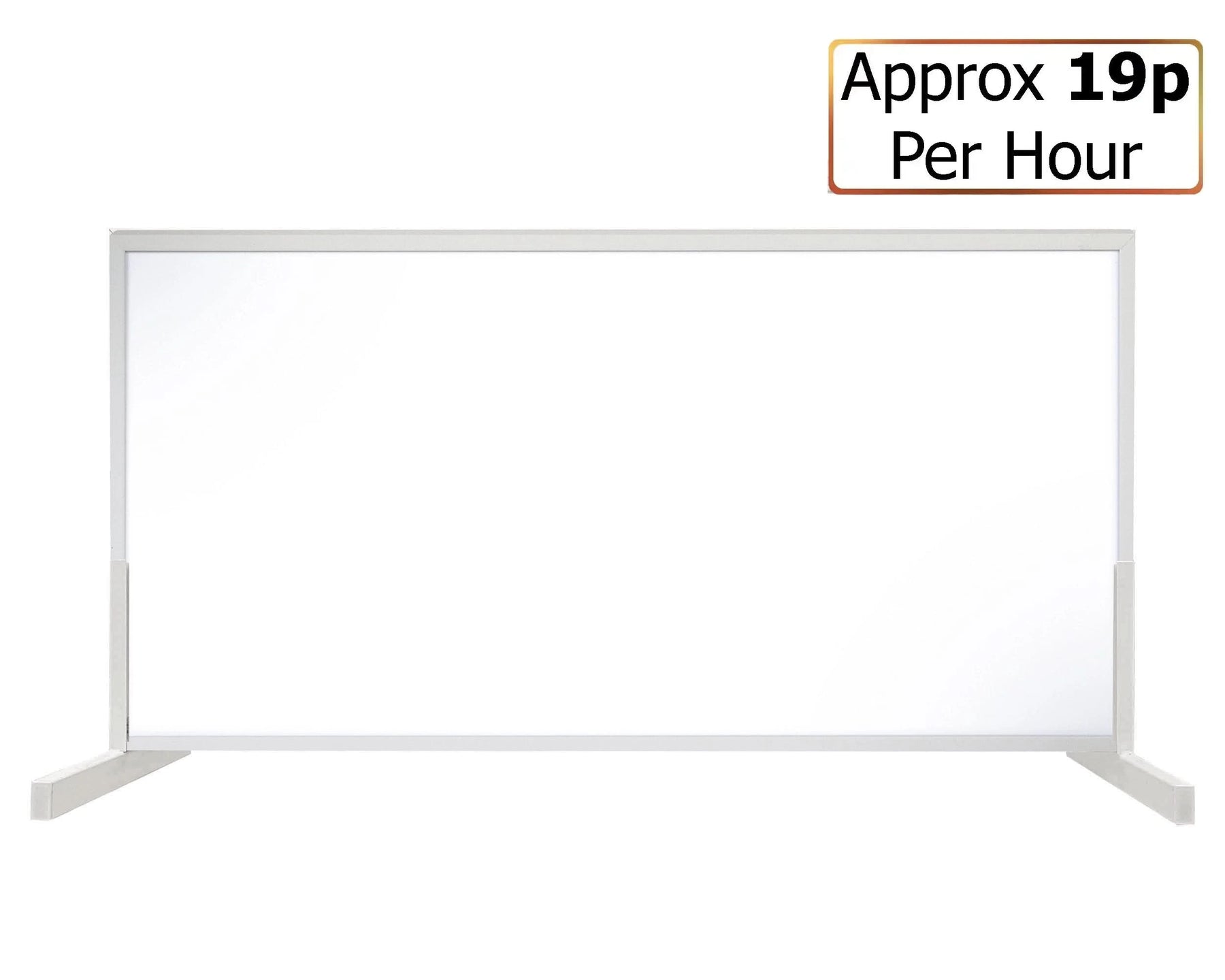 720w Portable Infrared Panel Heater with Feet - 120cm x 60cm