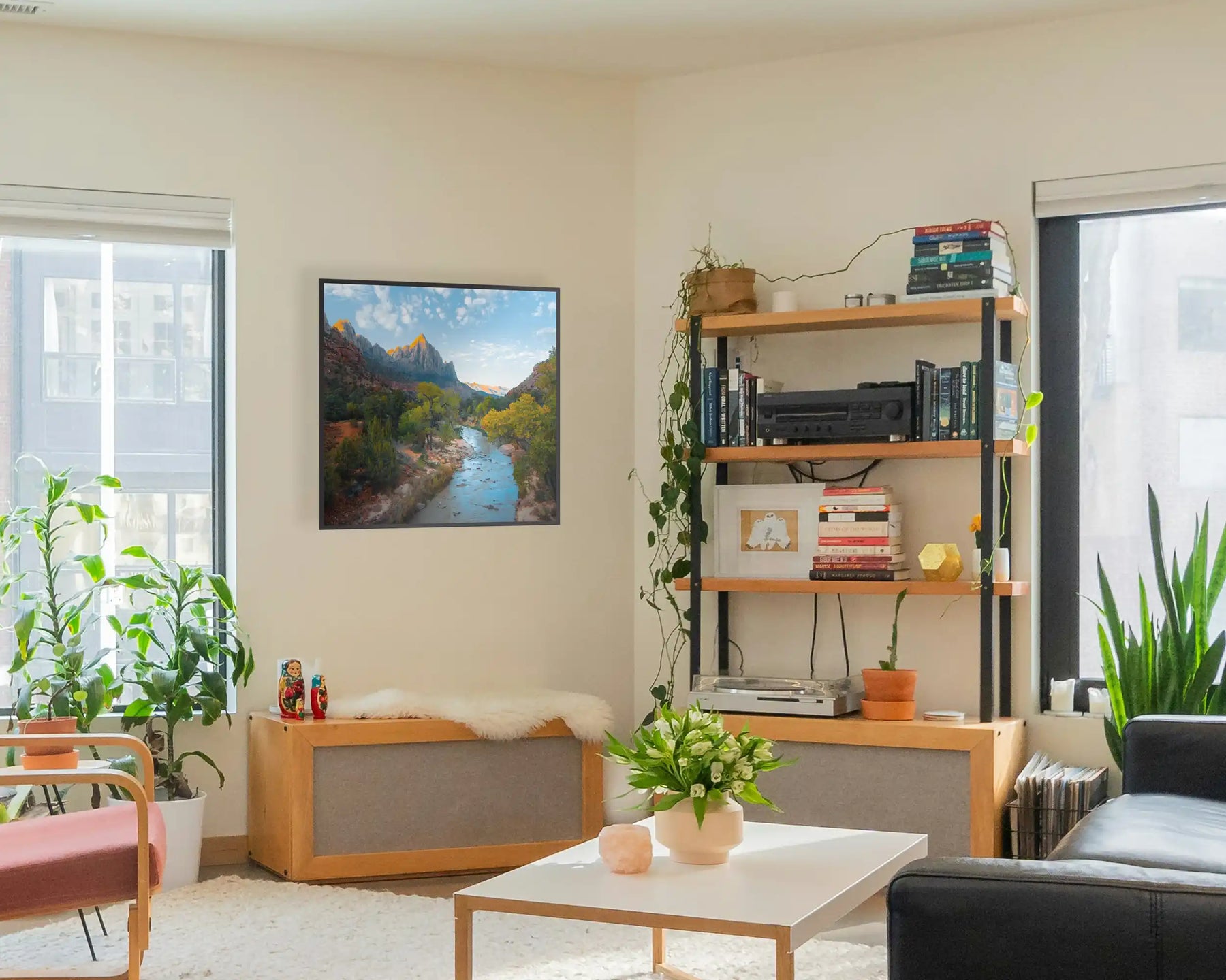 Smart 350w Picture IR Panel - Mountain Creek - 60cm x 60cm