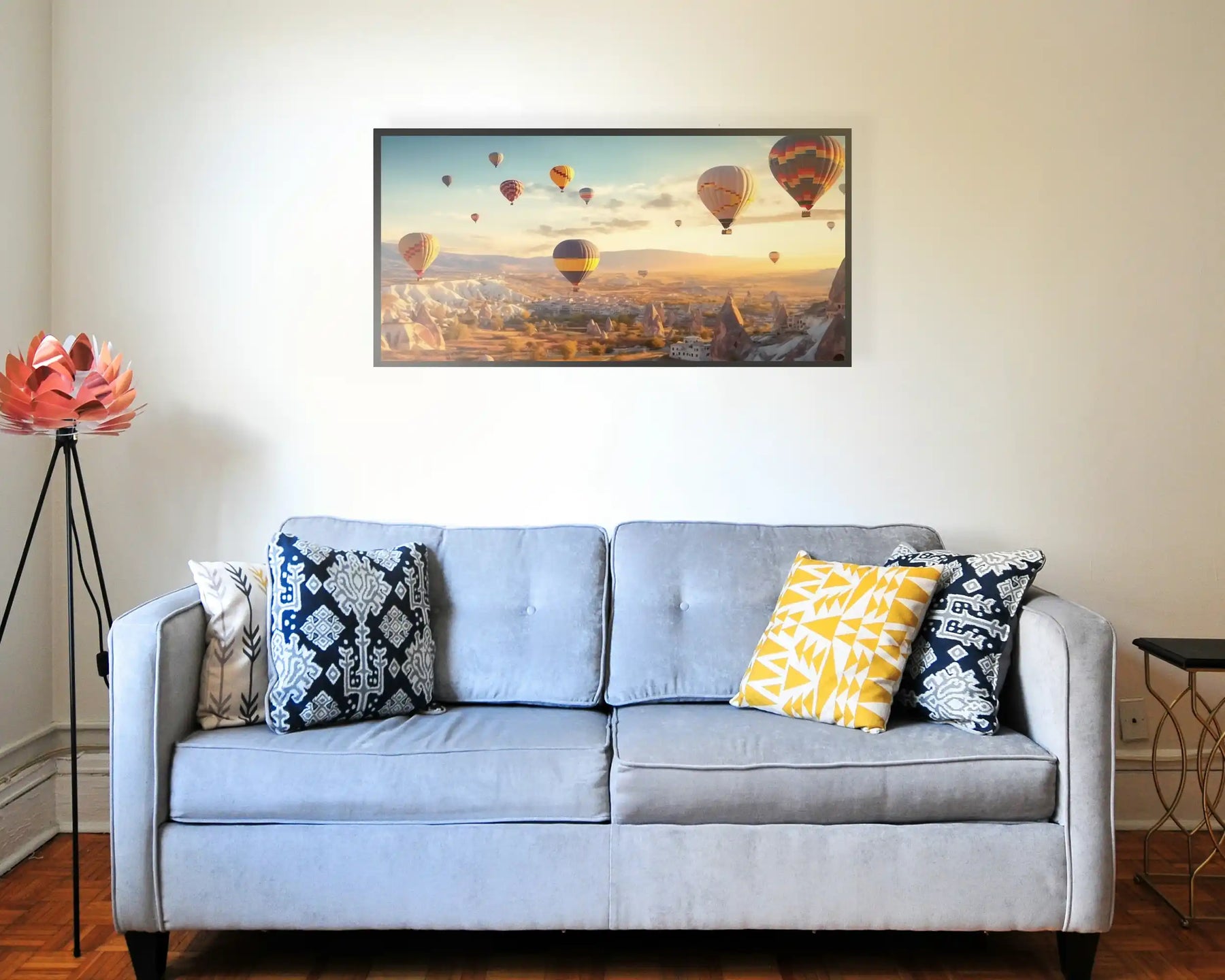600w Picture IR Panel - Hot Air Balloon - 100cm x 60cm