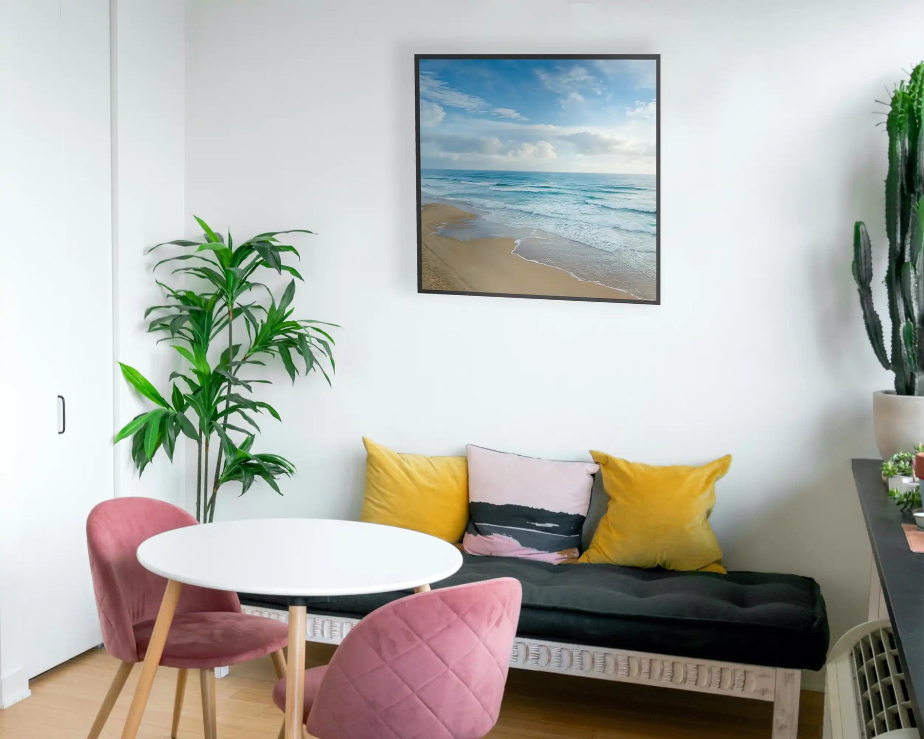 Smart 350w Picture IR Panel - Sandy Beach - 60cm x 60cm
