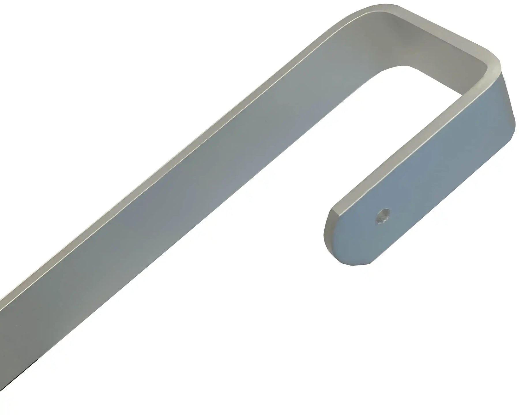 350W ESG Glass Infrared Heating Panel with Towel Rack - Frost