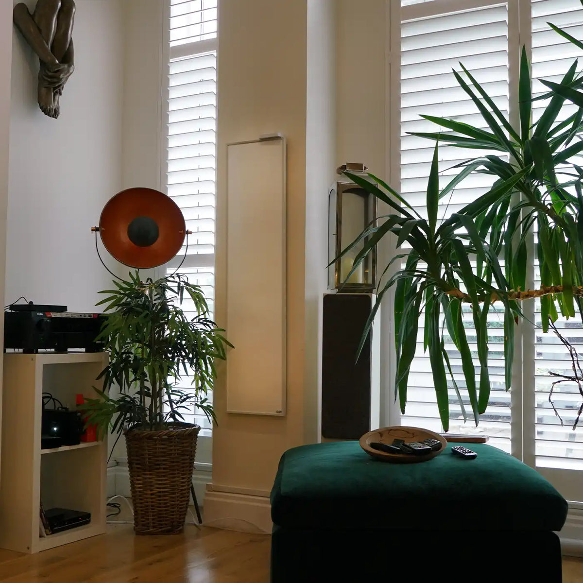 Stylish Kiasa infrared heating panels featured in Gil London showroom