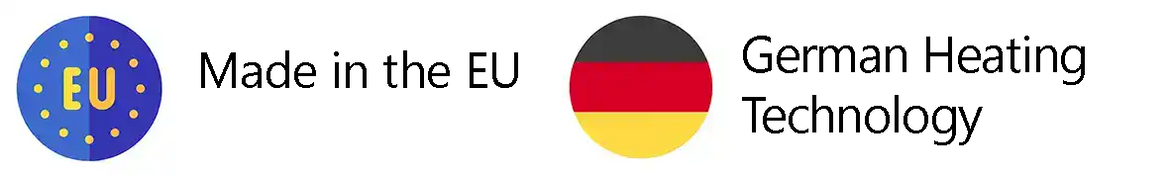 Kiasa Kore Range Made in the EU using German Heating Technology