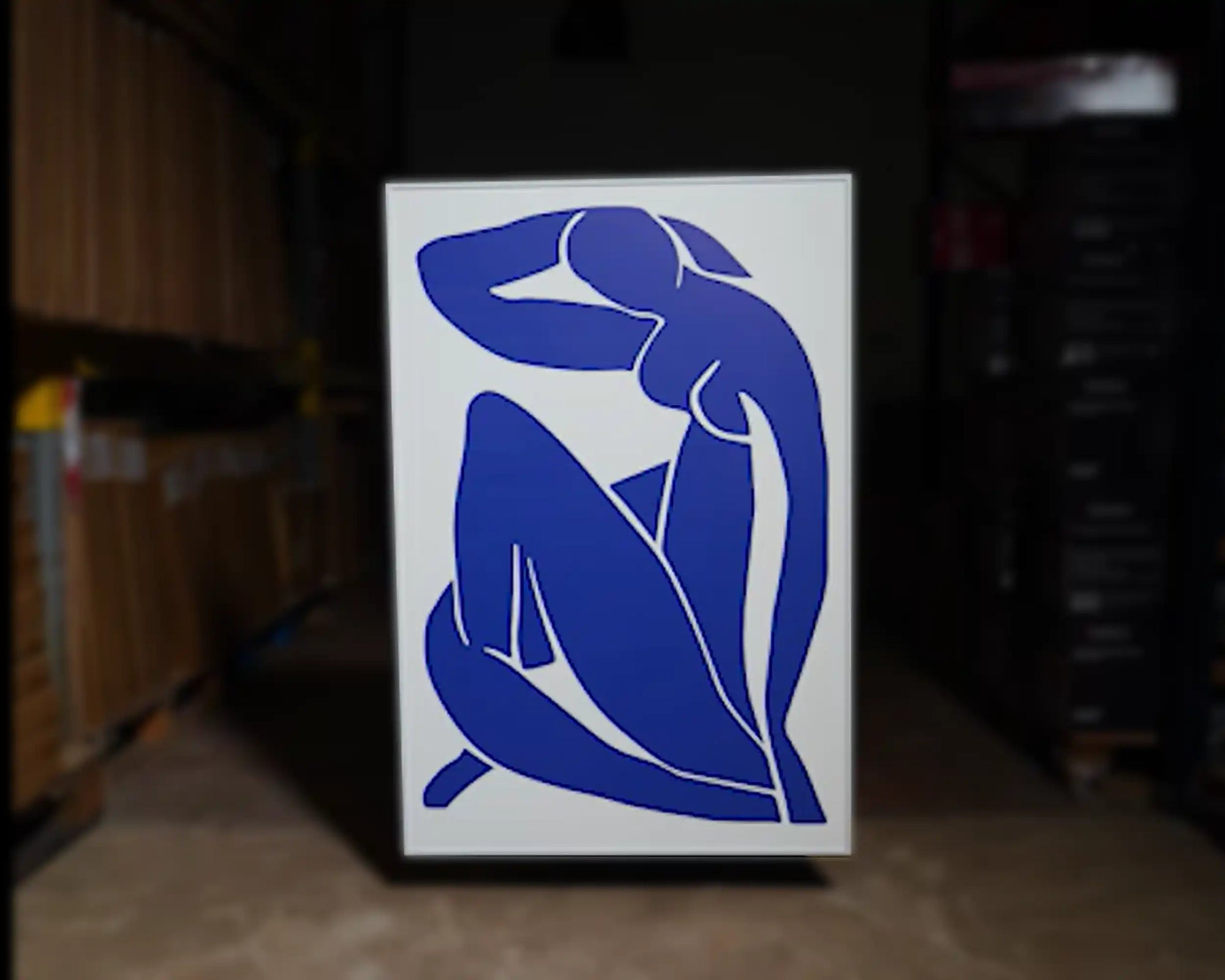 Kiasa Image Panel Matisse - 960w Blue Nude