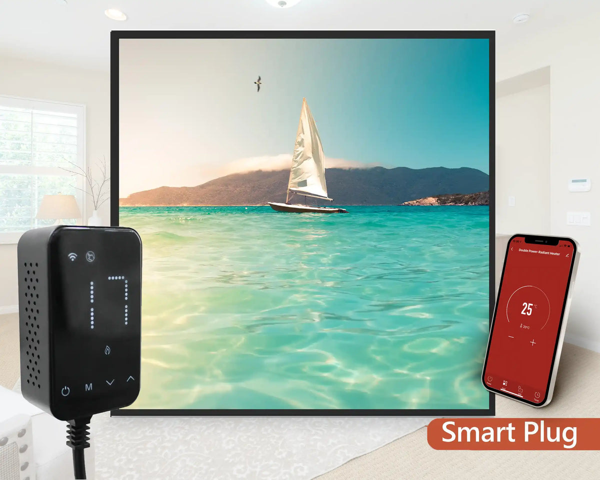 350w Picture IR Panel - Boat - 60cm x 60cm