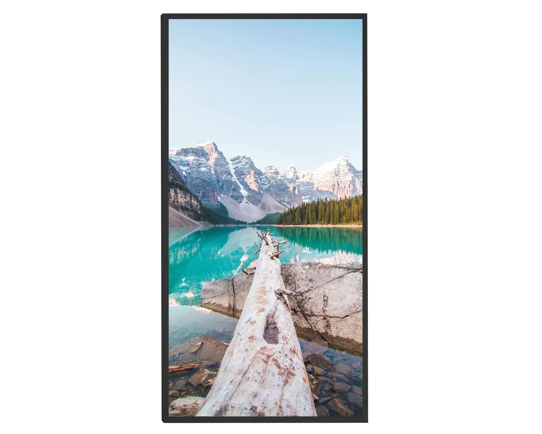 600w Picture IR Panel - Lake - 100cm x 60cm