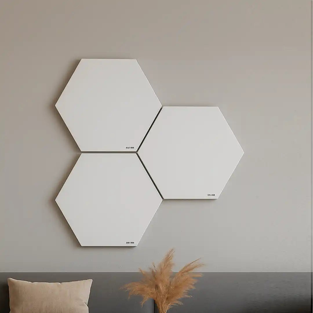 Kiasa Kore Hex infrared panel heater wall-mounted design
