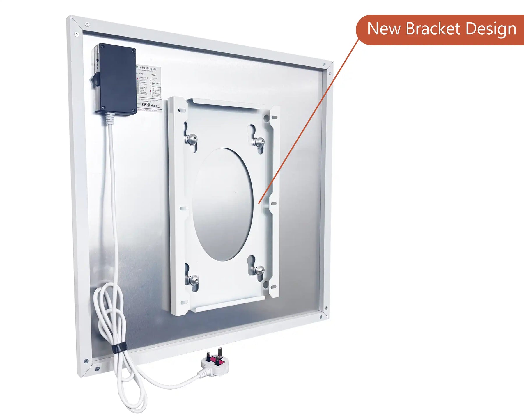 420W Frameless Infrared Heating Panel - 60cm x 70cm