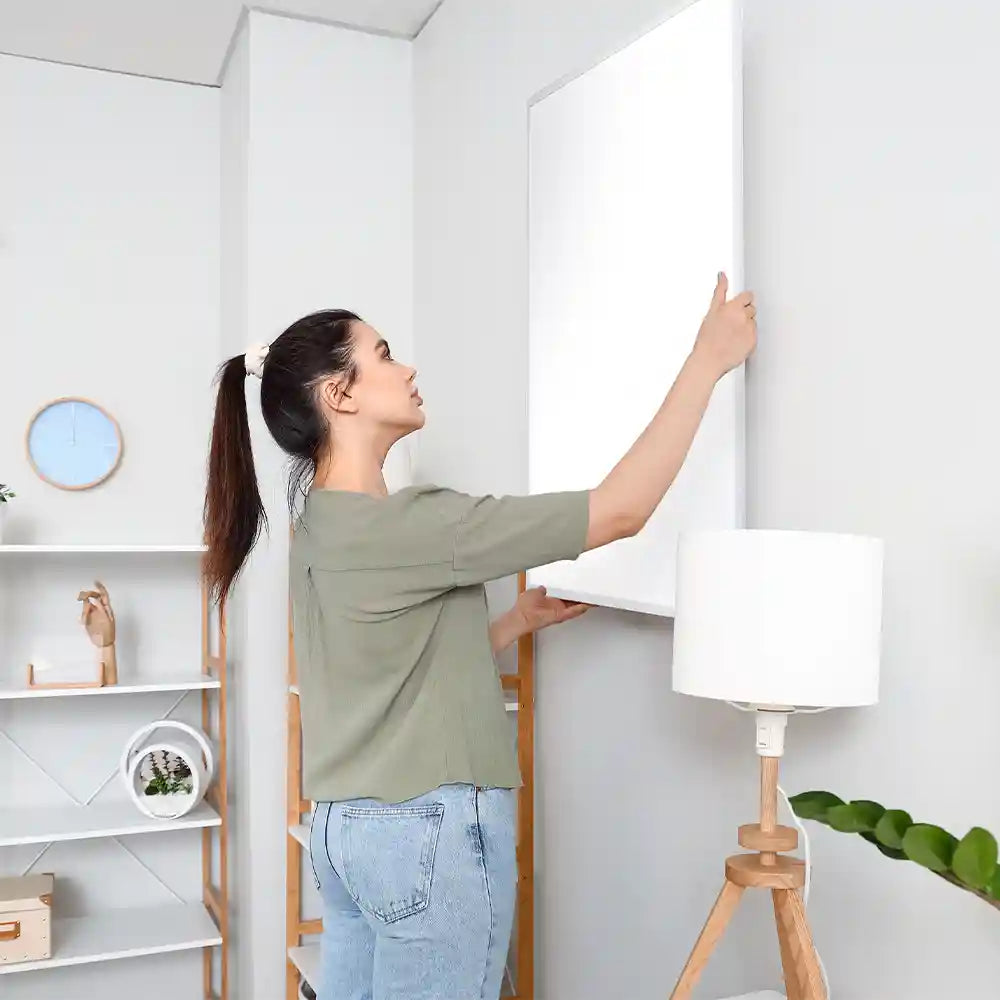 Lady wall mounting easy to install IR heater