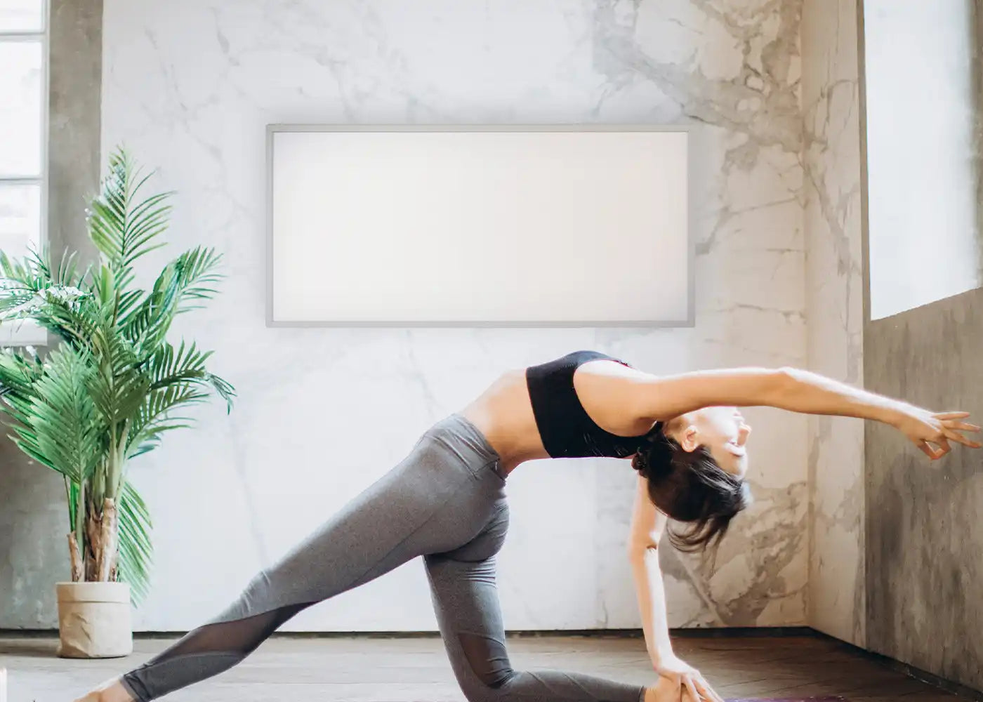 Kiasa Wall Mounted Heater Yoga Studio