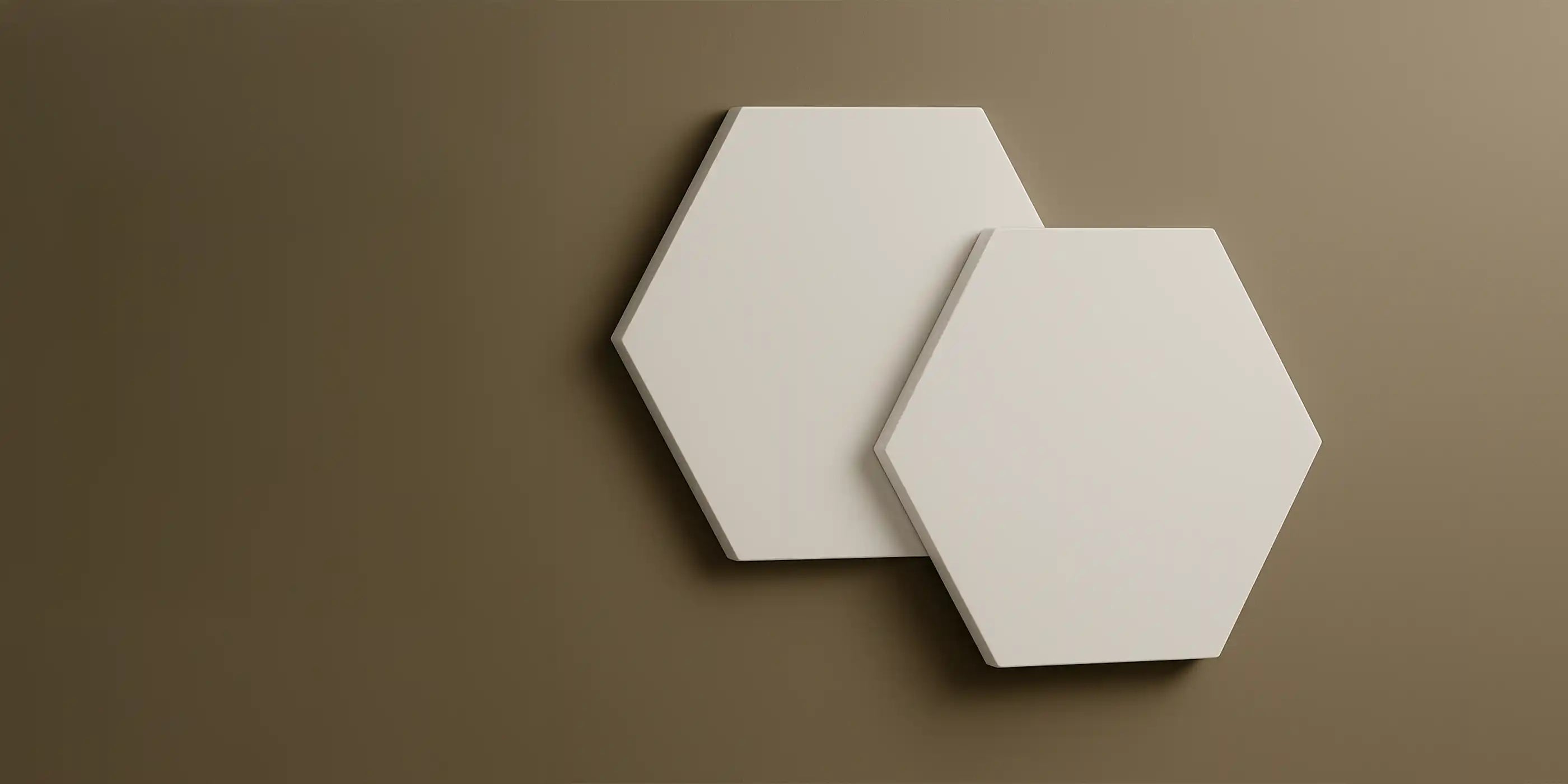 Kiasa Kore Hex modular infrared panels connecting in various sizes