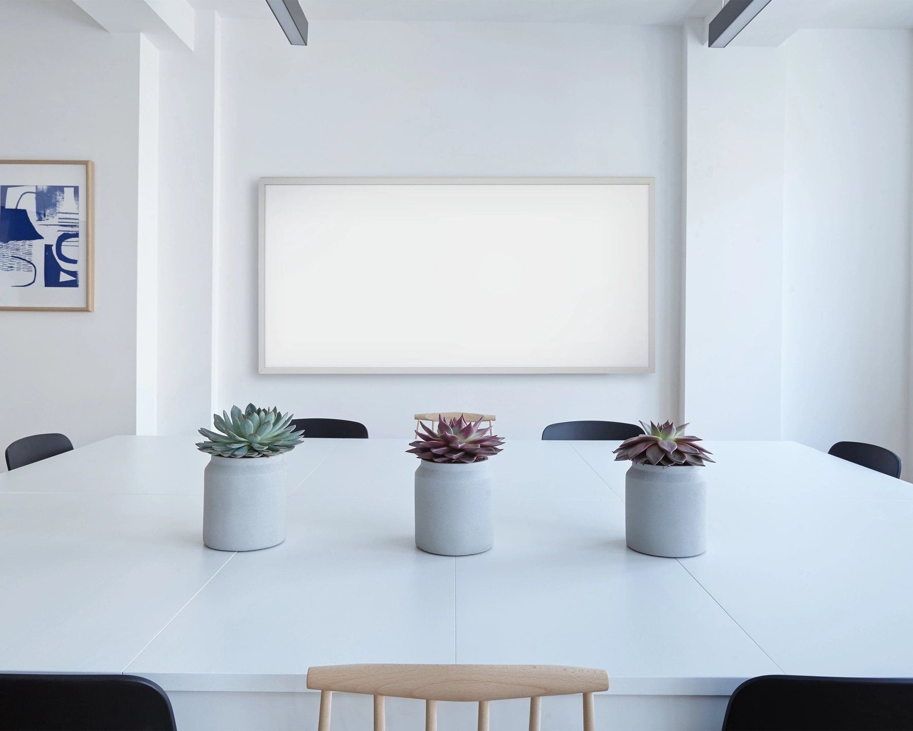 KIASA 960W Smart Wi-Fi Infrared Heating Panel - Wall Mounted In office Area 