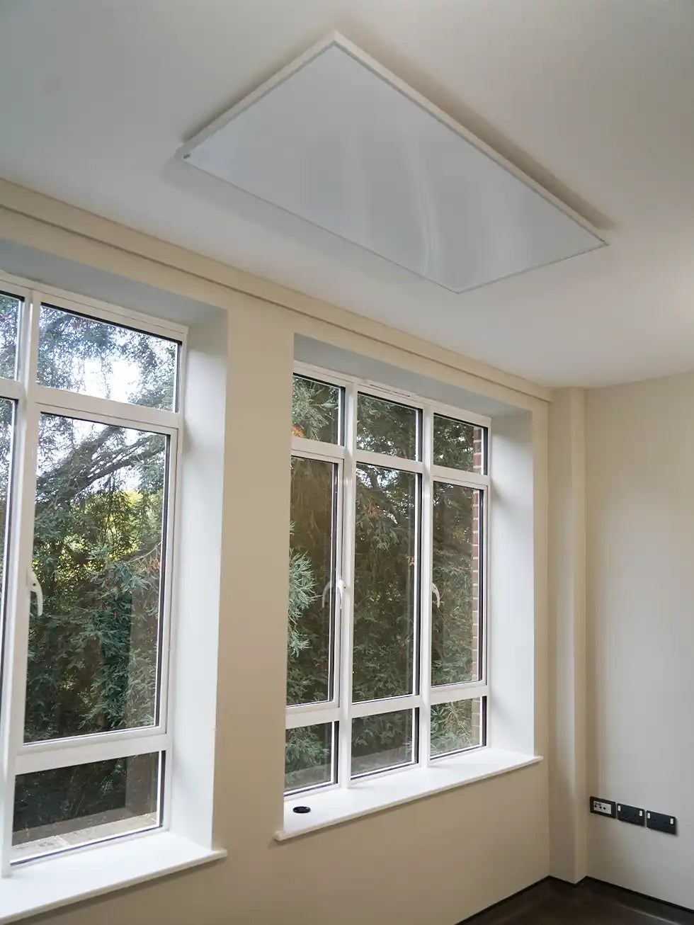 600w IR Panel installed in HMO Building for Housing Association