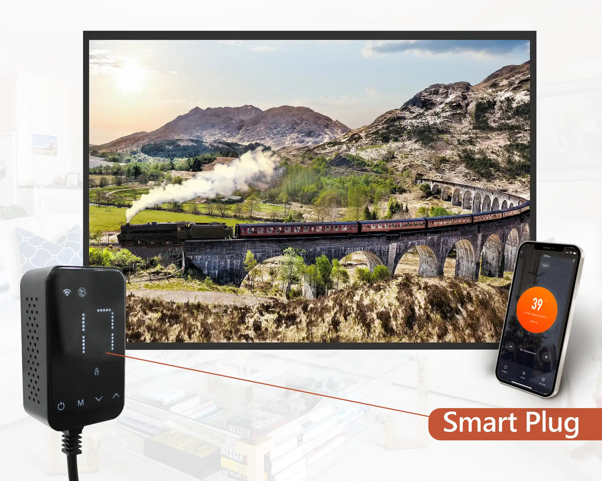 Smart 500w Picture IR Panel - Train - 80cm x 60cm