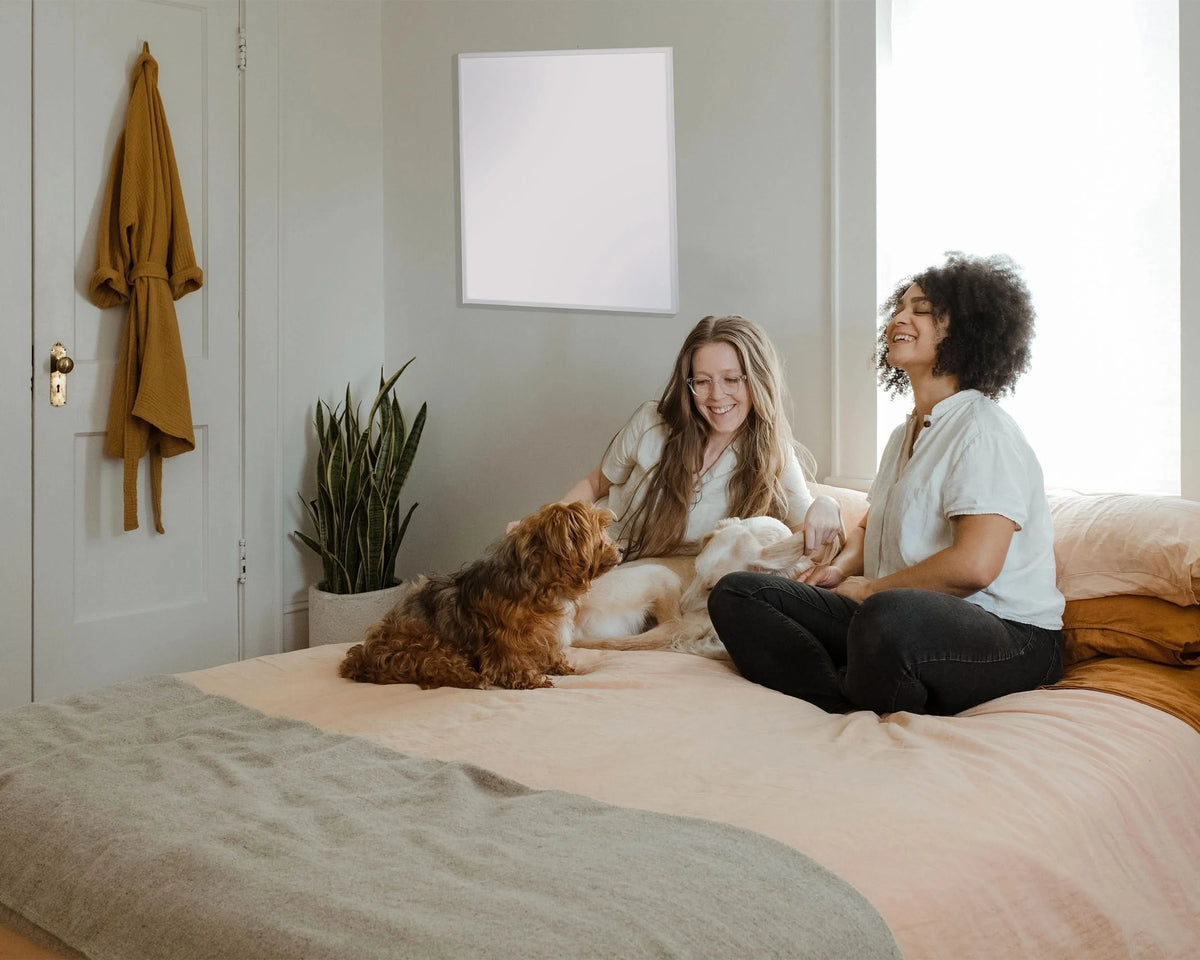 500W Wall Mounted Infrared Heating Panel - 80cm x 60cm