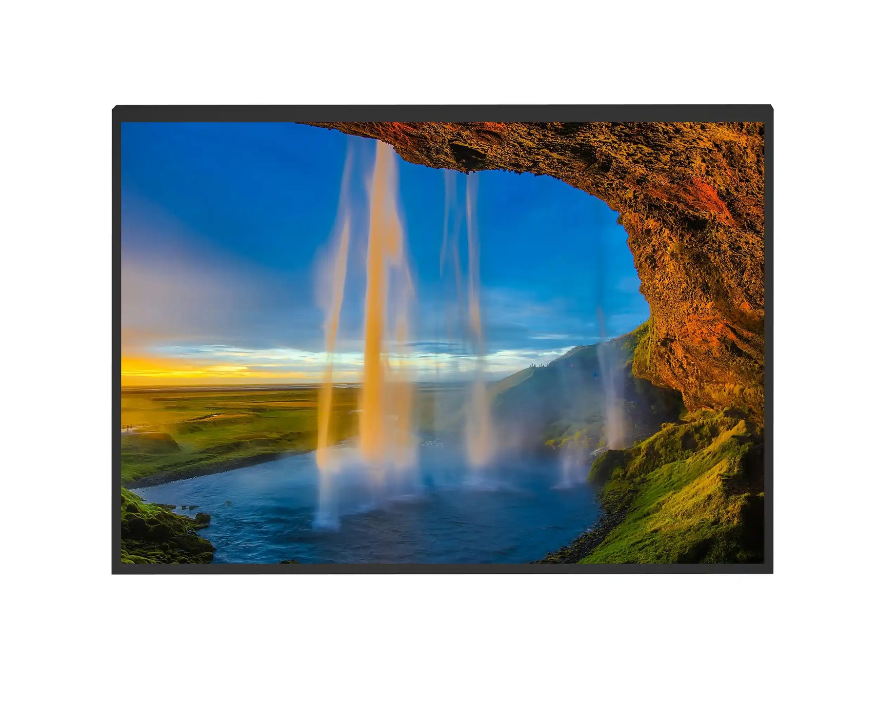 Smart 500w Picture IR Panel - Waterfall - 80cm x 60cm