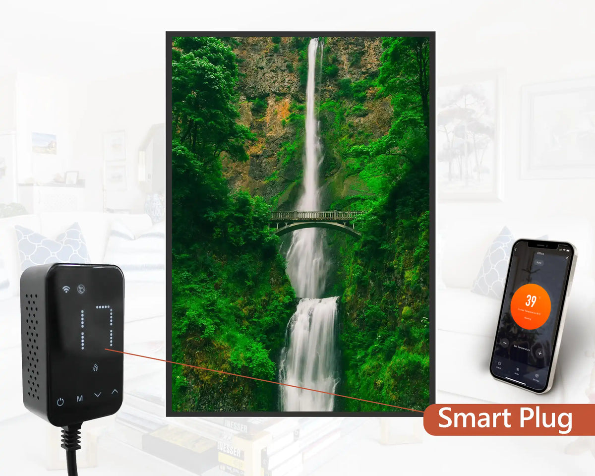Smart 500w Picture IR Panel - Bridge - 80cm x 60cm