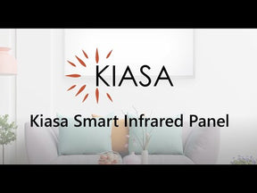 KIASA Smart Wi-fi Infrared Heating Panel - Built in smart features - remote control - app control Smart Life app/Tuya app connectivity  