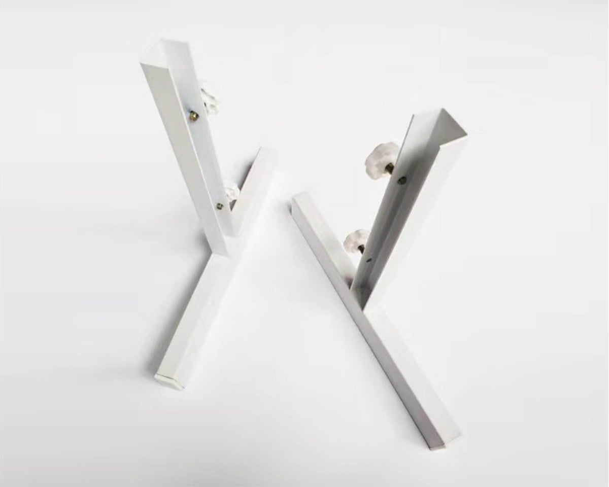 Freestanding Iron Feet for Smart Infrared Panel Heaters – Set of 2