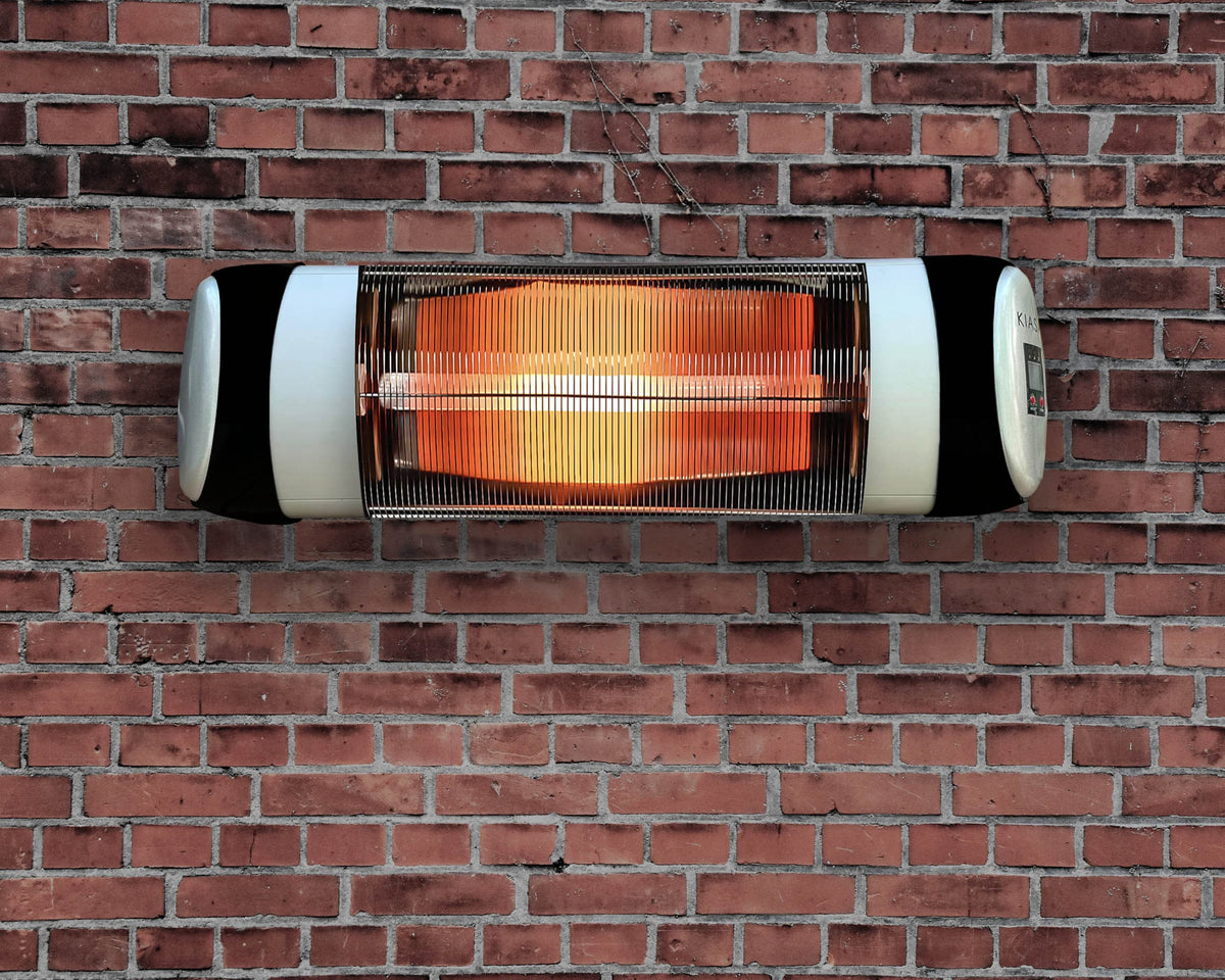 1500W Patio Heater Bar + Remote and Timer