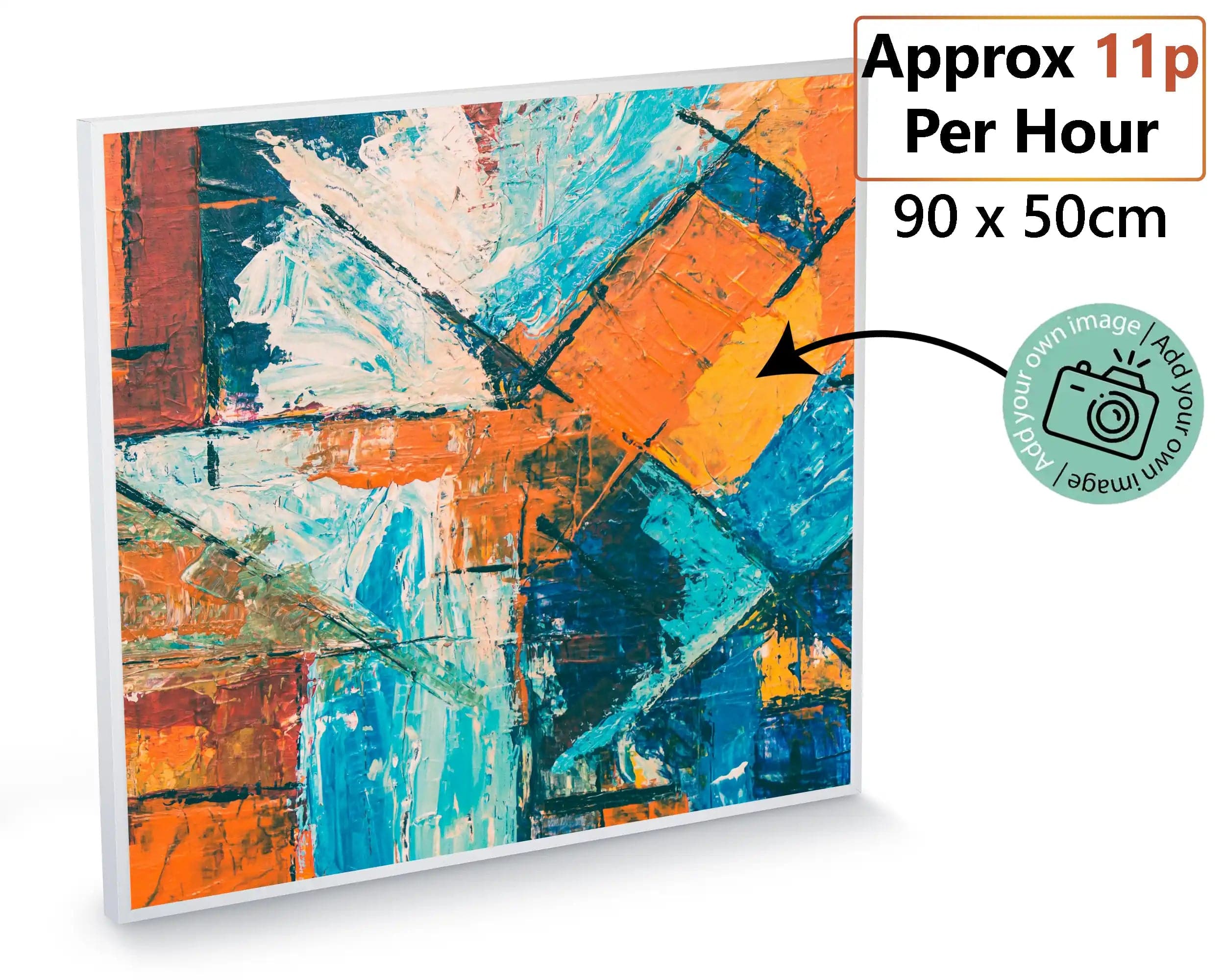 450W Custom Infrared Heating Panel | Stylish, Smart & Plug-and-Play