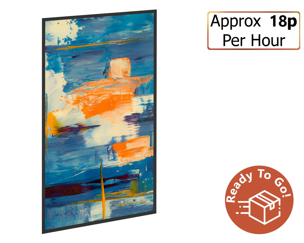 750w Picture IR Panel -Abstract Art - 120cm x 60cm