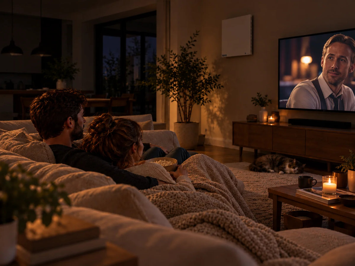 Kore Hybrid Infrared Panel Heater with Remote Control