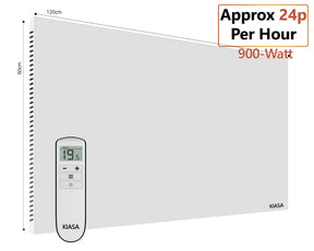 Kore Hybrid - Infrared Heating Panel with Remote Control - Wall Mounted or Portable