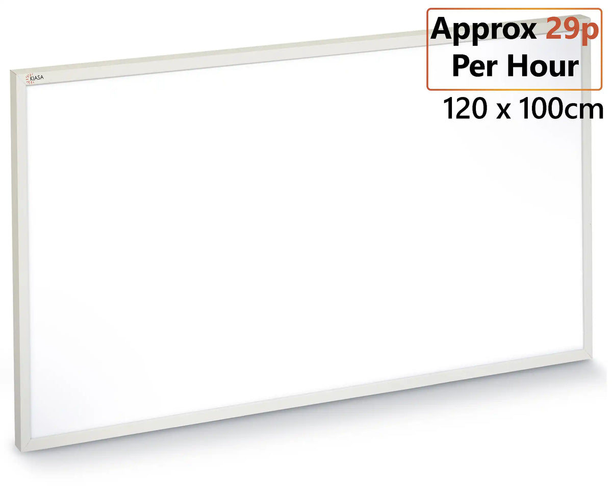 KIASA Infrared Heating Panel - Dimension 120cm to 100cm - Approx. 29P running cost per hour