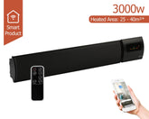 3000W/1500W Smart Wi-Fi Infrared Heater Bar With Remote