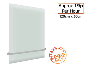 700W ESG Glass Infrared Heating Panel - Frost Grade A