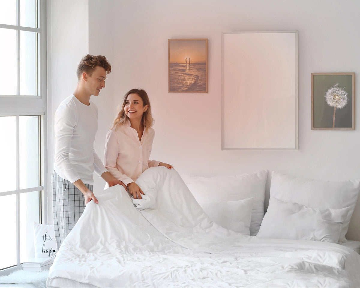 Kiasa 600w Infrared Panel - 100cm x 60cm - Bedroom Panel with Couple 