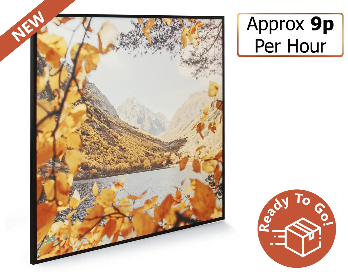 350w Picture IR Panel - Autumn Leaves
