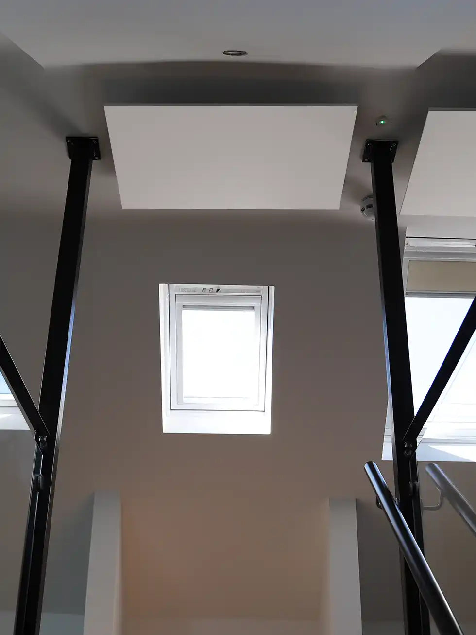 Kiasa frameless panels installed in a East Midlands Air B and B