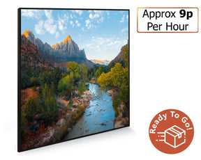 350w Picture IR Panel - Mountain Creek - 60cm x 60cm