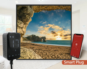 Smart 350w Picture IR Panel - Durdle Door - 60cm x 60cm