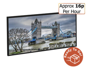 600w Picture IR Panel - London Bridge - 100cm x 60cm