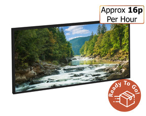 600w Picture IR Panel - Lake and Mountains - 100cm x 60cm